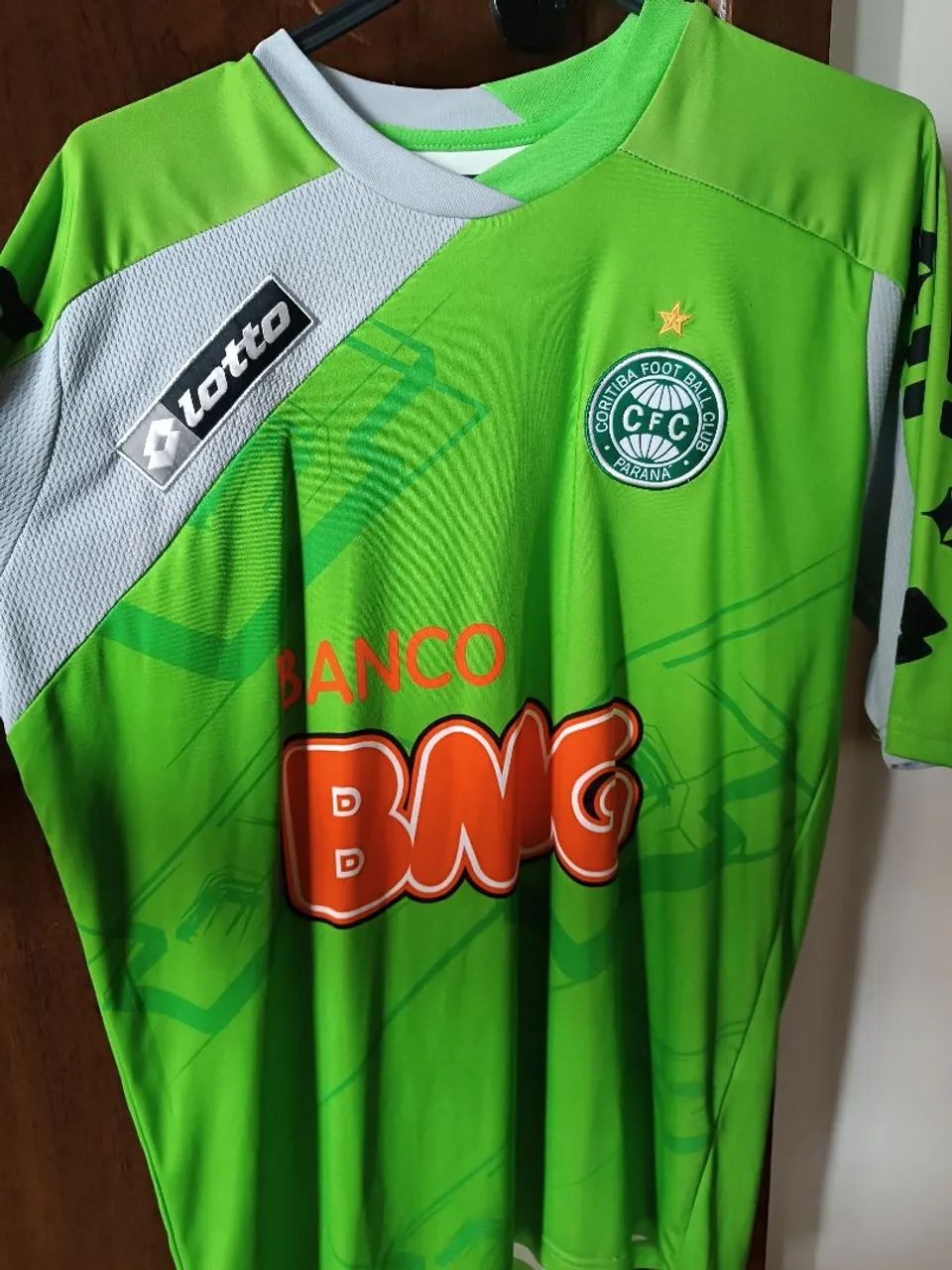Camisa Oficial Coritiba Treino Lotto 2010/2011 - Foto 5