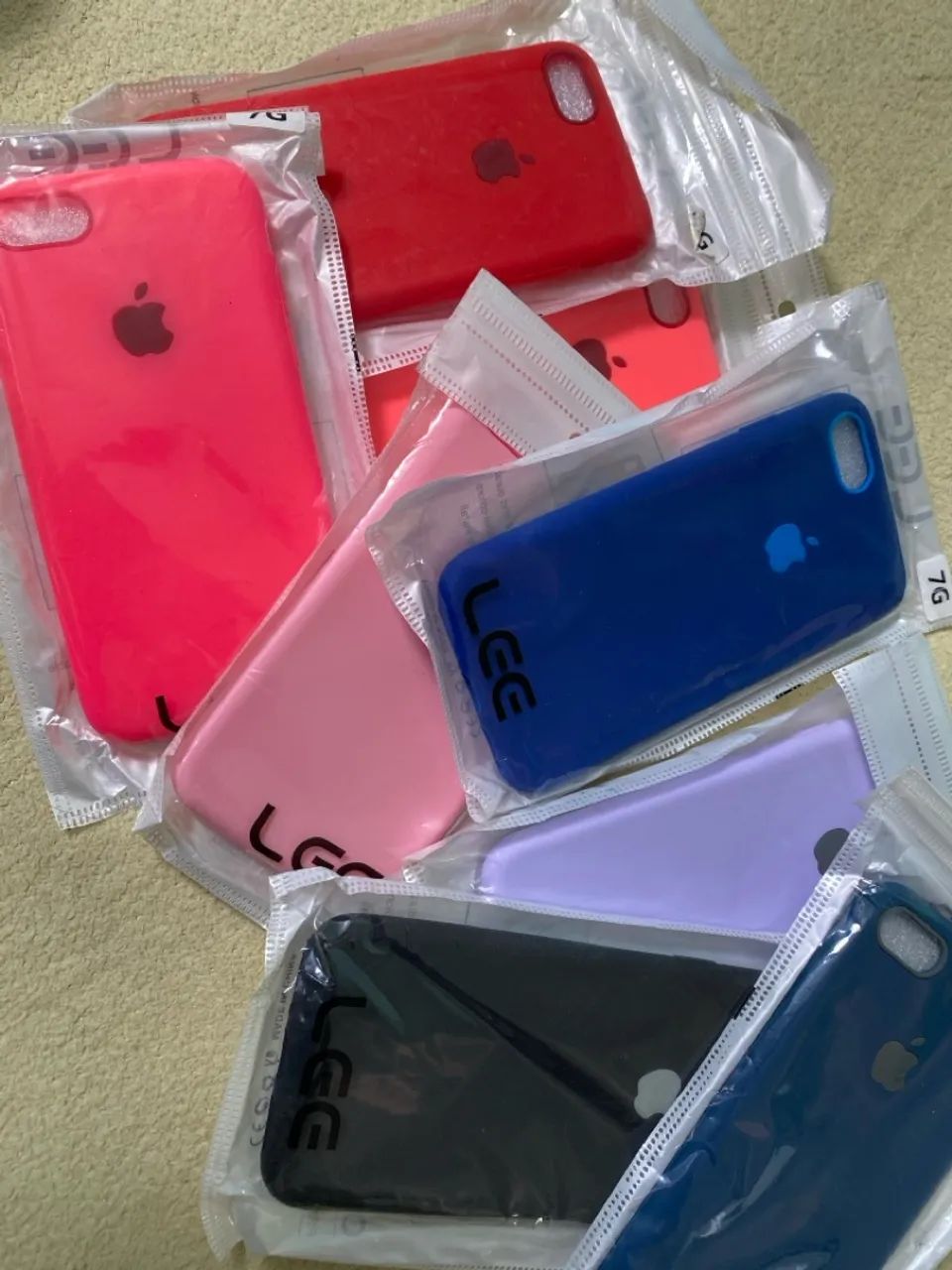 Capas para iPhone 7 e 8- várias Cores