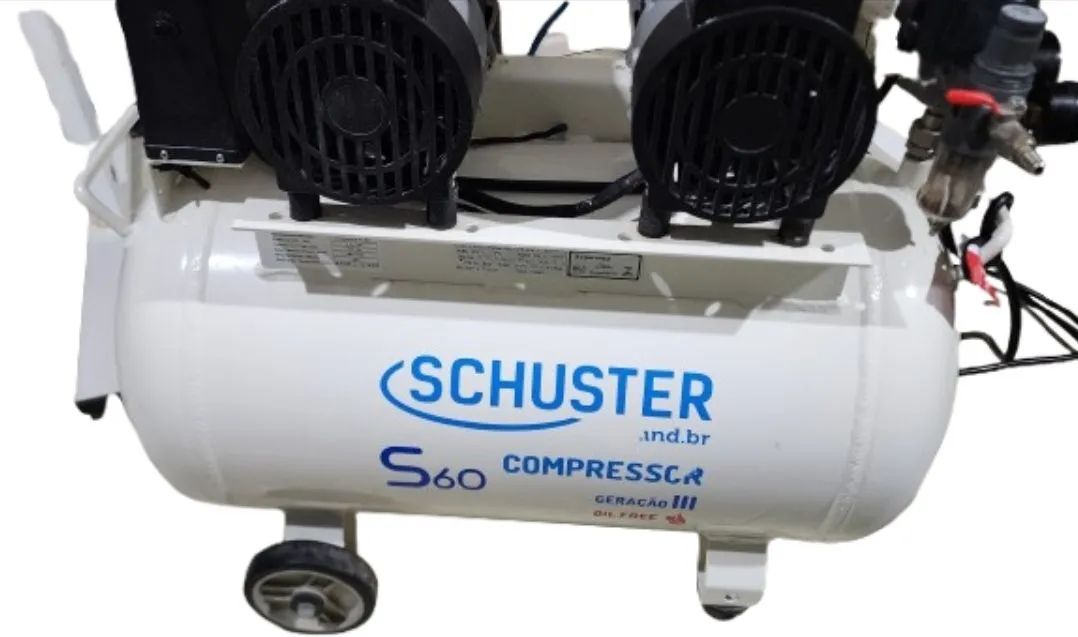 Compressor de ar schuster S60 51l 220v geração III RETIRADA - Foto 2