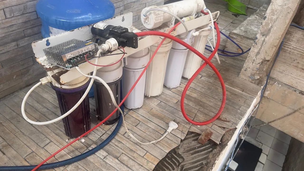 Filtro de osmose reversa para aquário Marinho - Foto 5