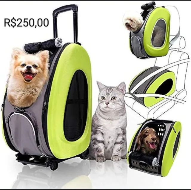 Bolsa Pet de Transporte Ibiyaya multifuncional 4x1