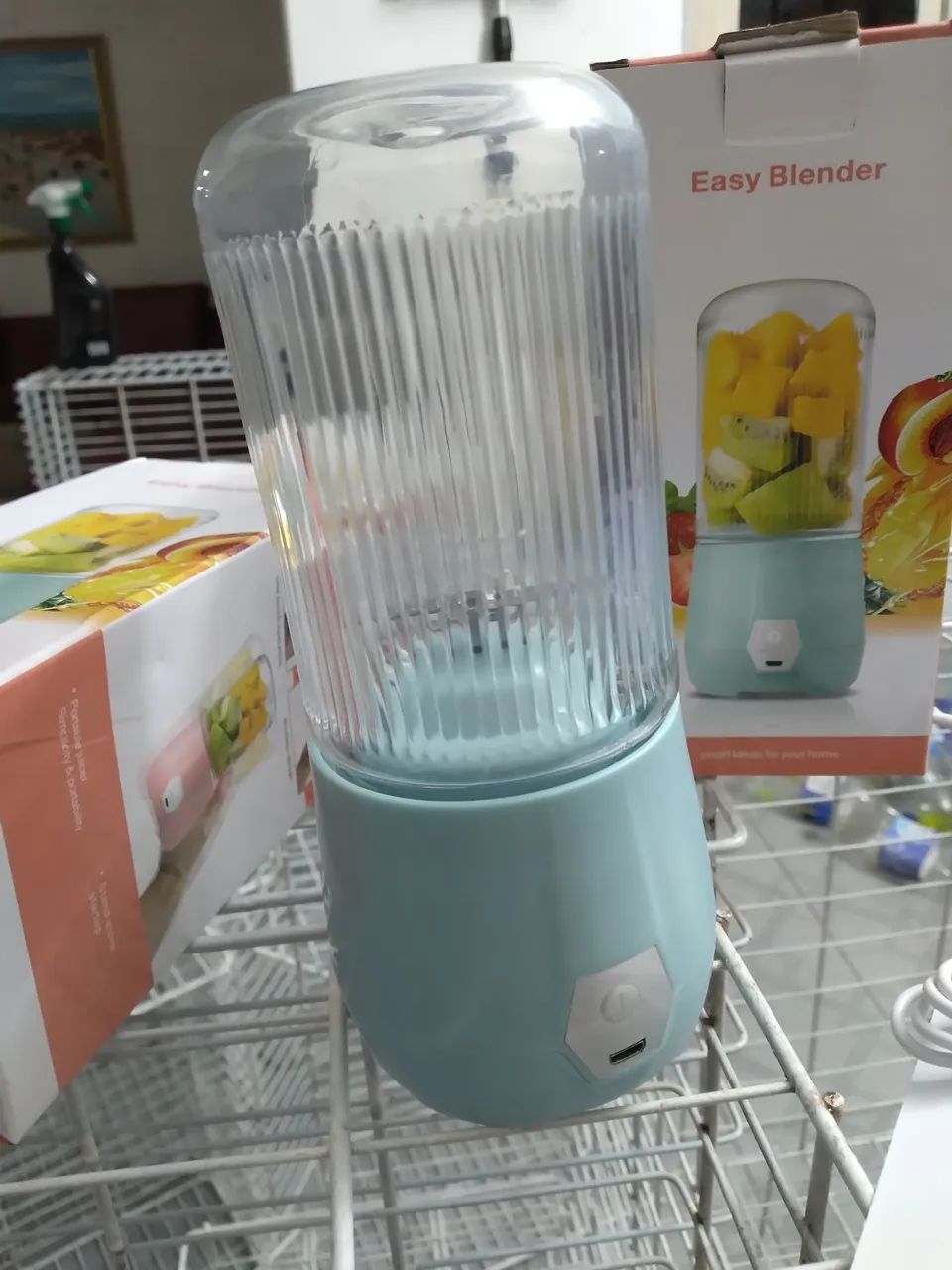 Liquidificador Portátil para Sucos e Smoothies sem fio, Recarregável  - Foto 6