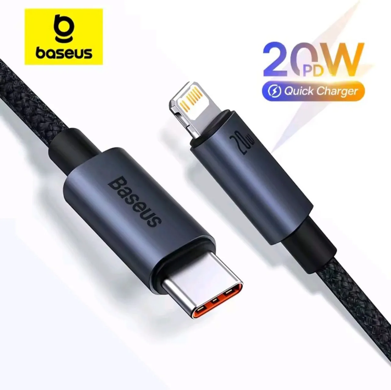 Cabo Baseus iPhone Lightning 20W - NOVO