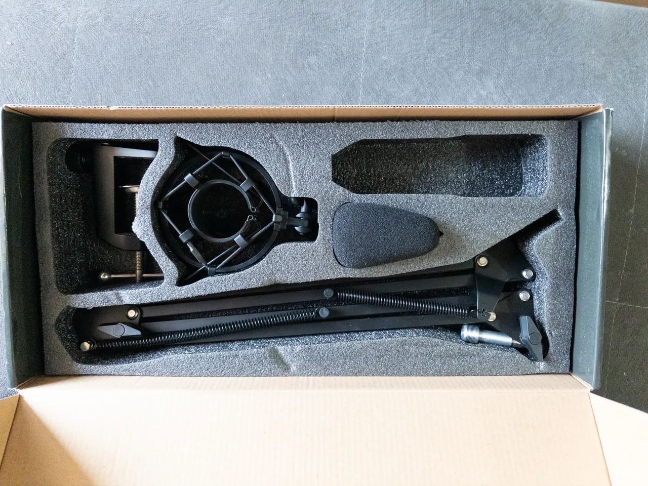 Kit completo microfone VEDO - com braço articulado - Foto 3