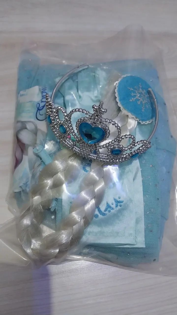 Fantasia Elsa Frozen - Foto 2