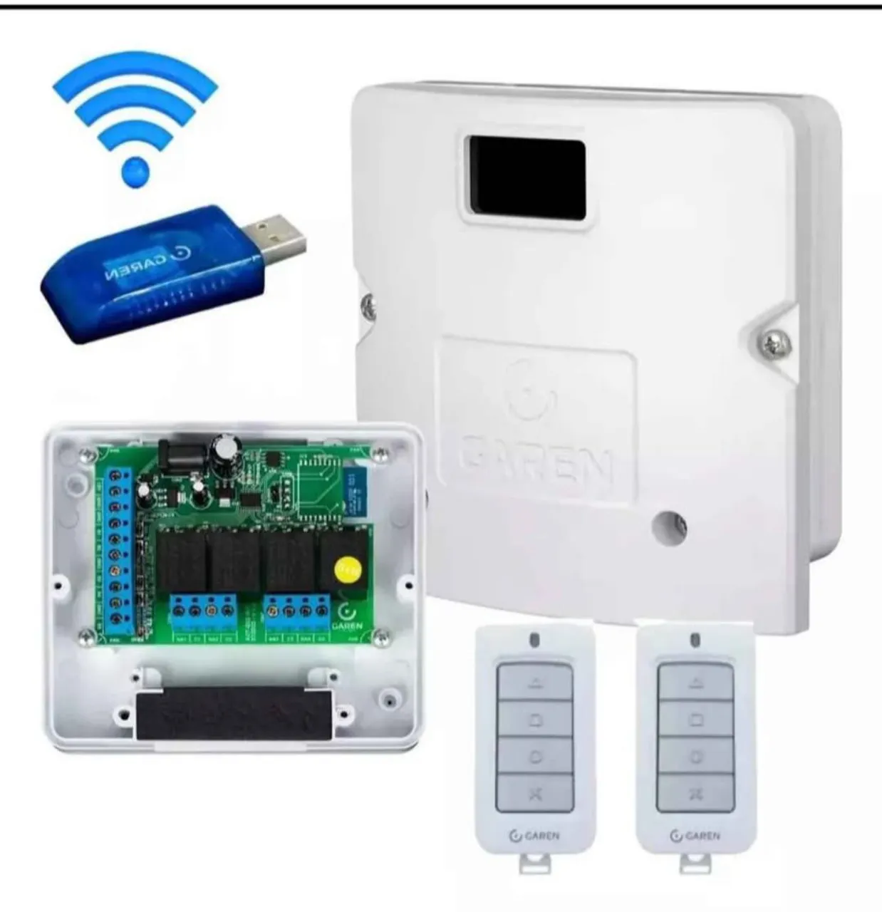 Kit Central Wi-Fi para Porta de Enrolar Garen