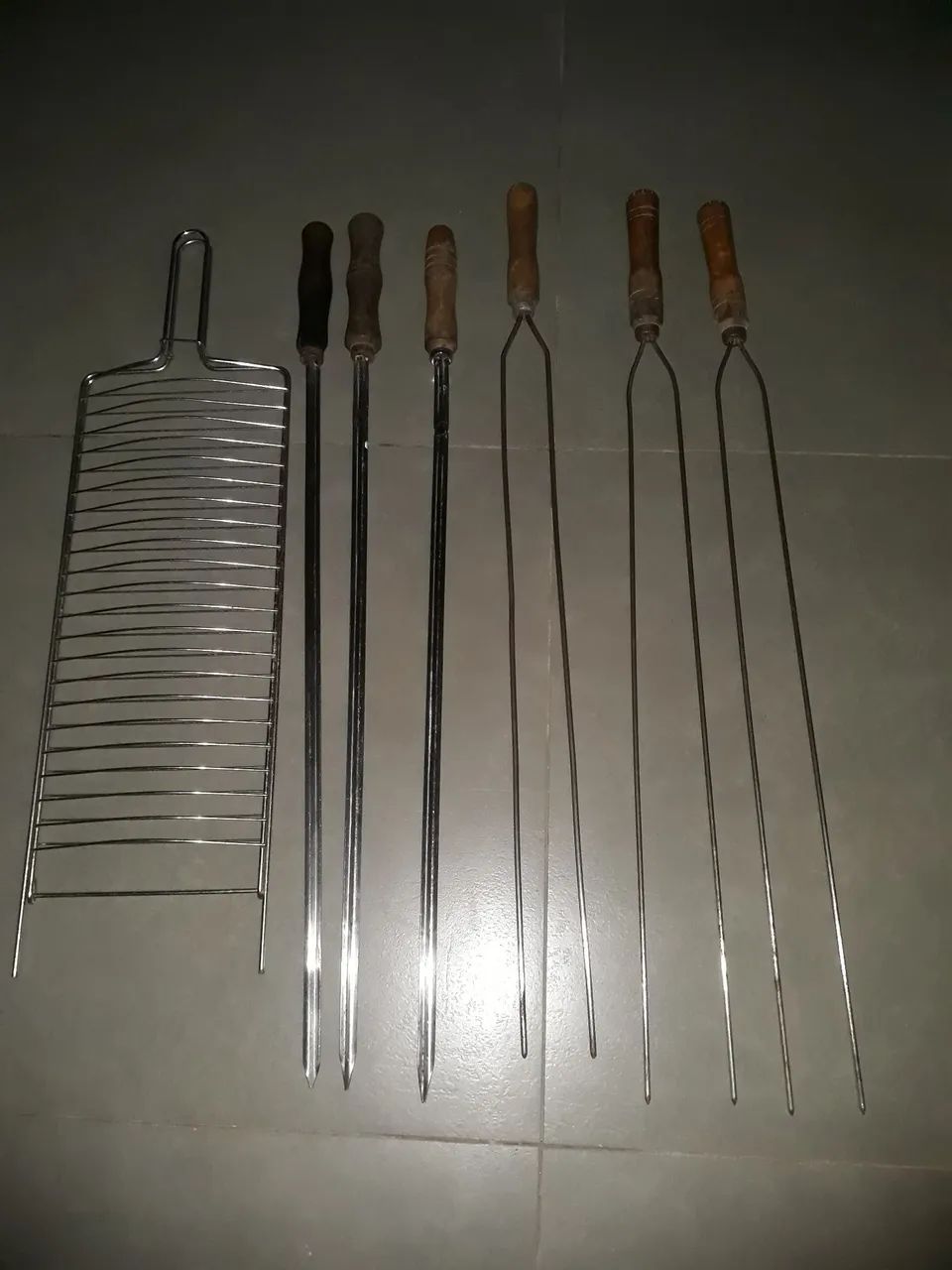 Espetos simples duplo e grelha