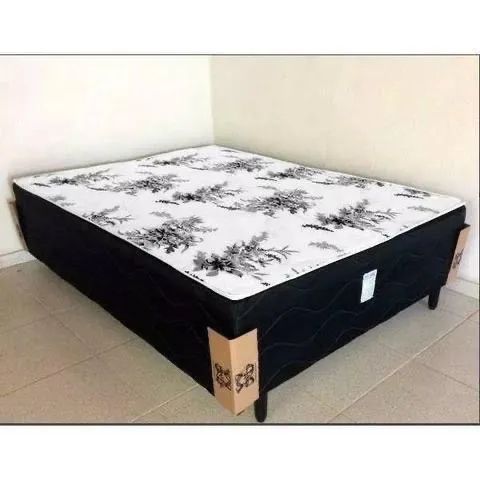 Cama de casal nova, embalada até você  - Foto 3