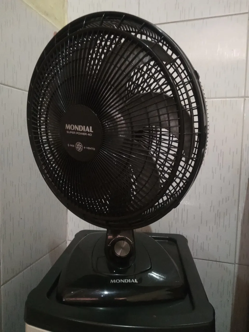Ventilador mal foi usado