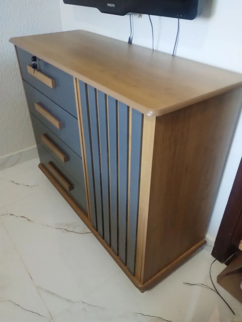 CÔMODA (NOVO) MONTAGEM GRÁTIS  - Foto 4