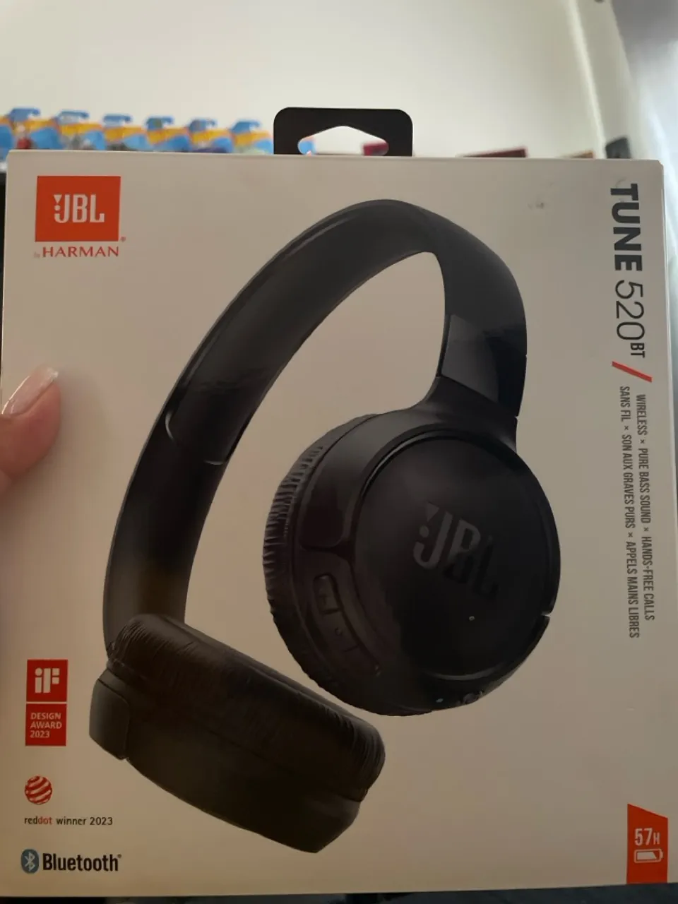 Fone de ouvido JBL Tune 520BT - NOVO