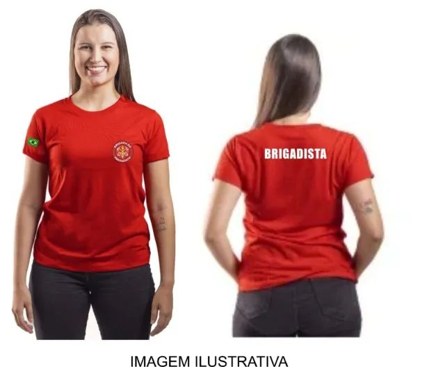 Camiseta Brigadista Feminina Curta - Foto 2
