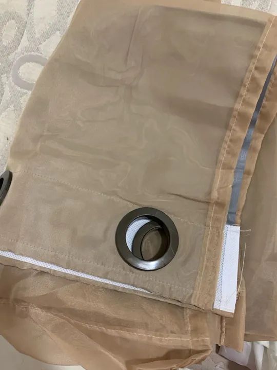 2 Pares de Cortinas com Blackout Novas  - Foto 5