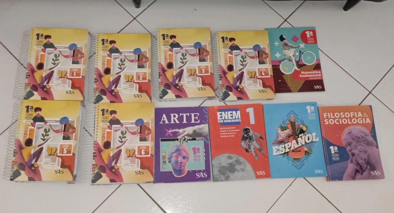 Módulos Ensino Médio 1º Ano - SAS