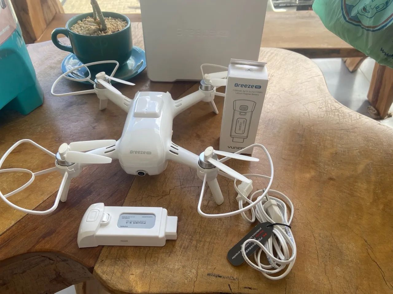 Drone Yuneec Breeze 4K - com gps - retorna sozinho 