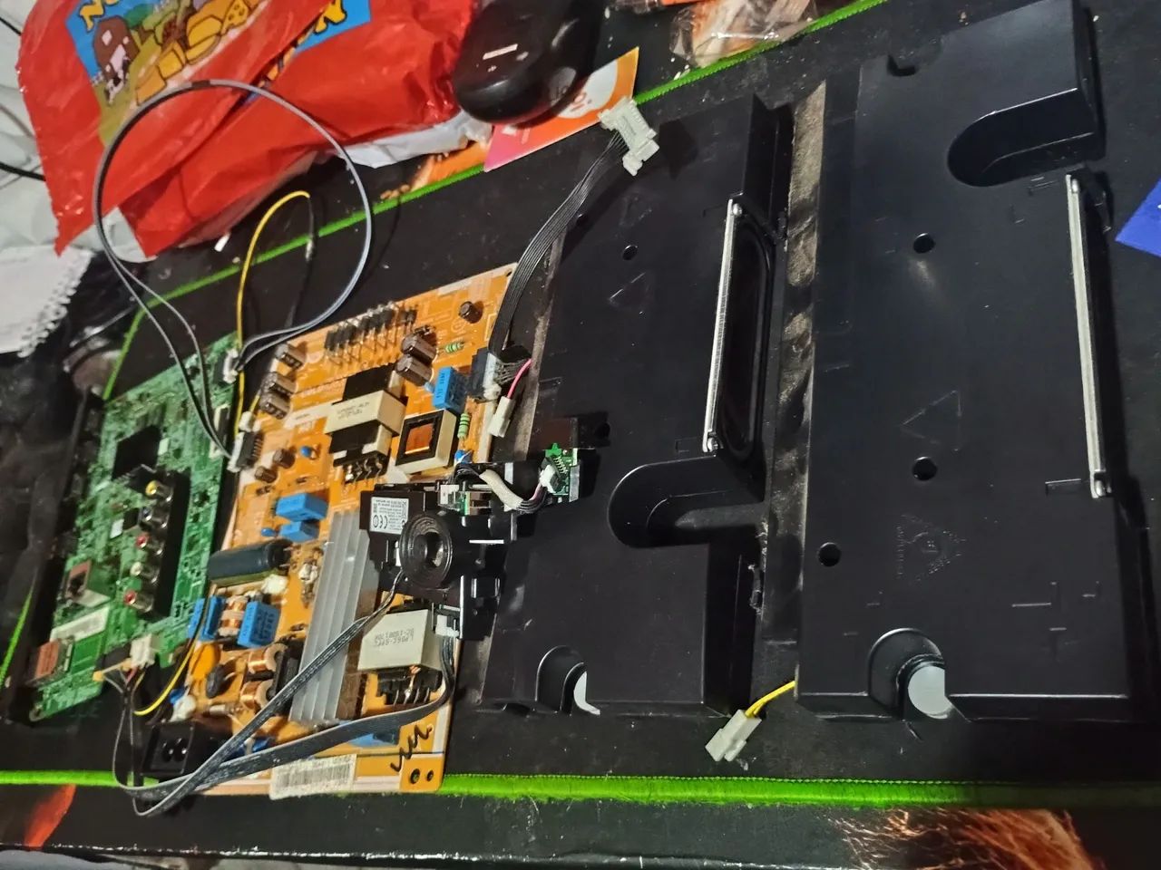 Placas da tv Samsung UN48J5300ag todas as placas da foto - Foto 5