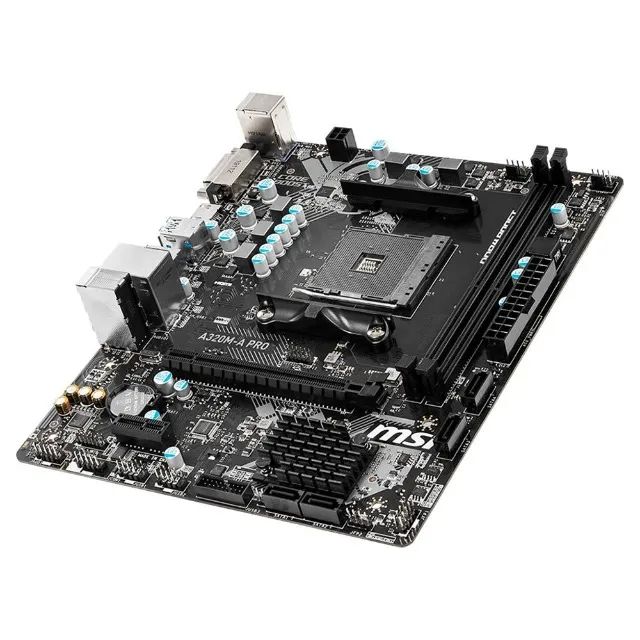 Placa Mãe AM4 A320 DDR4 MSI A-PRO  1 Ano de Garantia - WZetta - Foto 4
