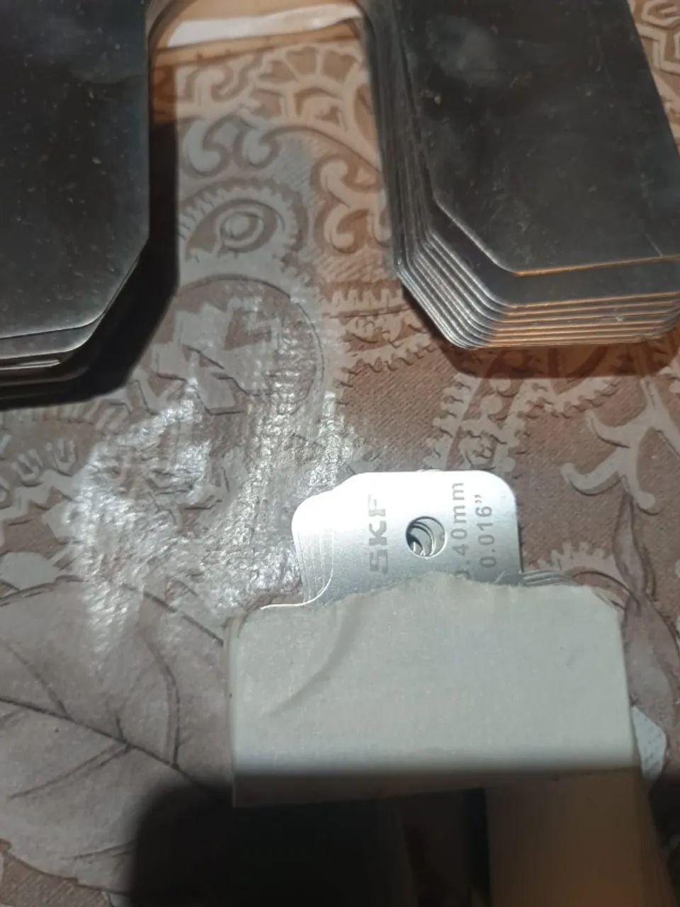 Calços calibrados SKF varias medidas