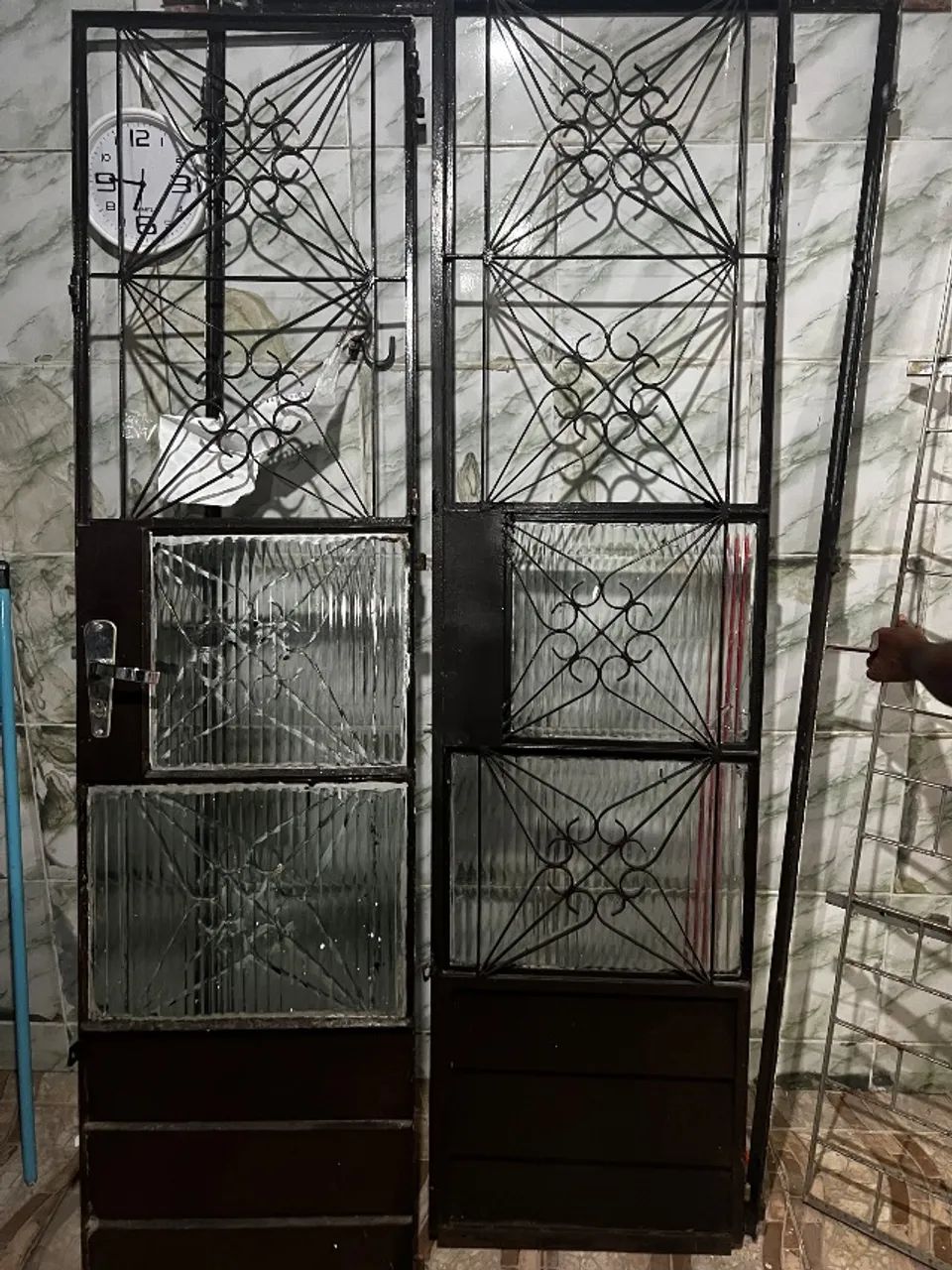 Porta e grade 