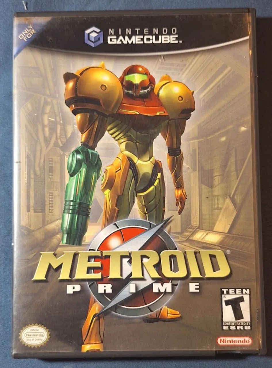 Metroid Prime (Game Cube) - Completo Com Manual