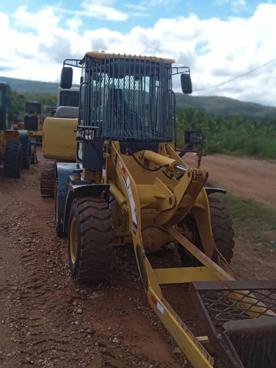 Pá carregadeira XCMG alongada para carvão