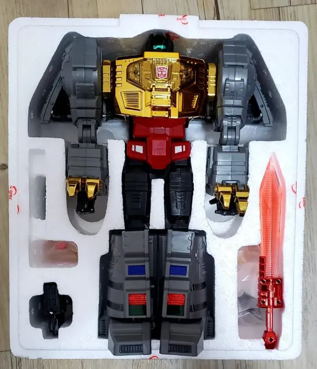 Transformers Mp Dinobots - Fans Toys - Grinder / Grimlock (Usado