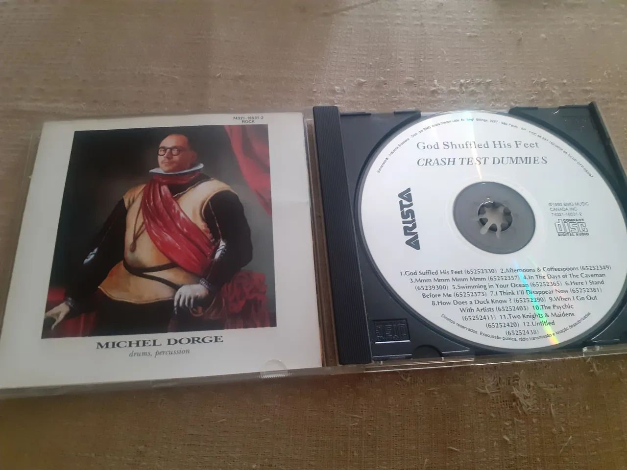 CRASH TEST DUMMIES CD GOD SHUFFLED HIS FEET - Foto 3