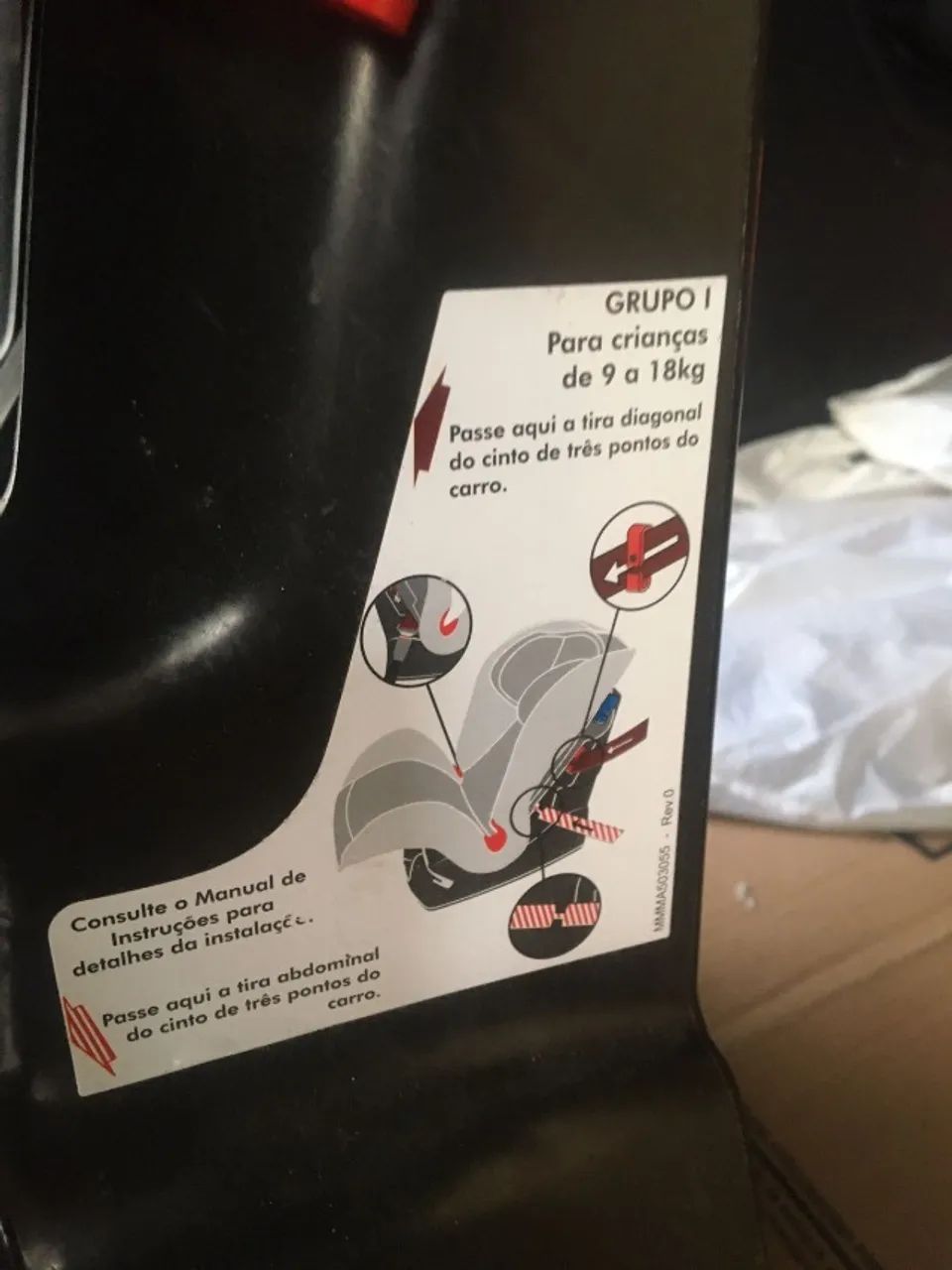 Cadeirinha para carro Burigotto - Peg Perego modelo Matrix Evolution - Foto 4