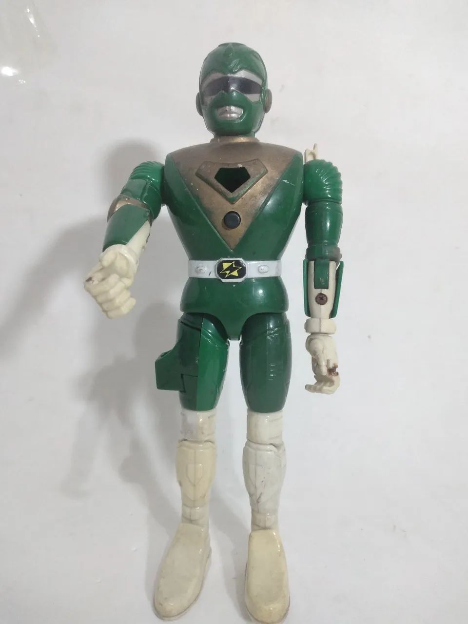 Boneco antigo grande Power Rangers Verde - Colecionador - Hobbies e ...