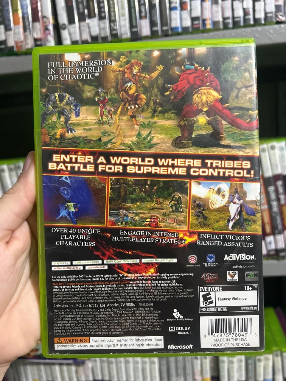 Chaotic Shadow Warriors Xbox 360 - Foto 2