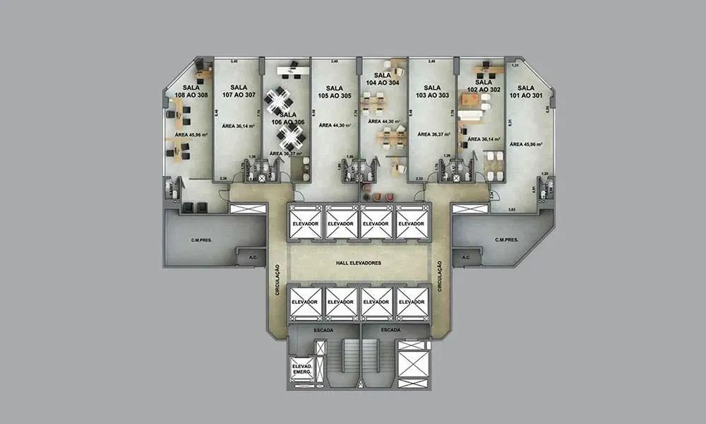 Sala comercial à venda no RioMar Trade Center - Foto 15