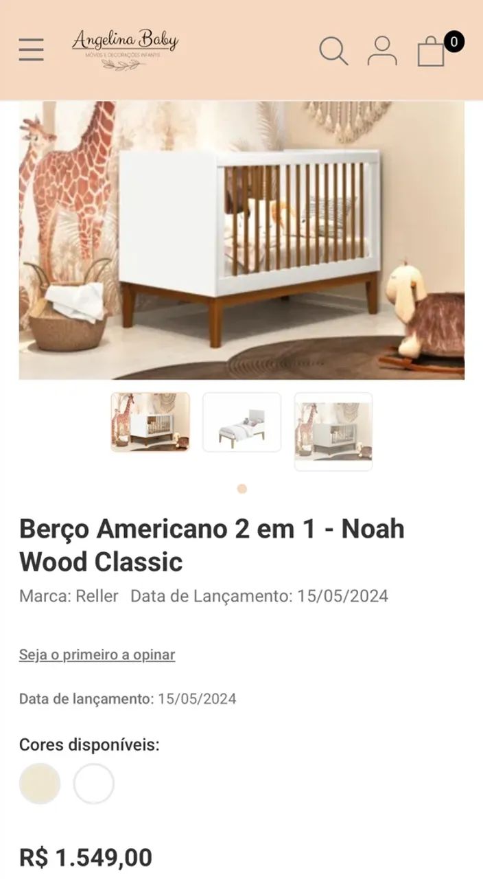 Berço com Colchão  - Foto 3