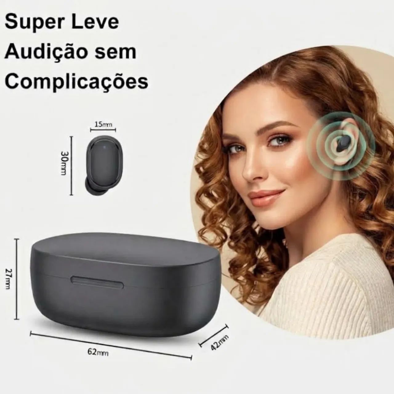 Fone bluetooth REDMI AIRDOTSPRO2 Sem Fio - Foto 4
