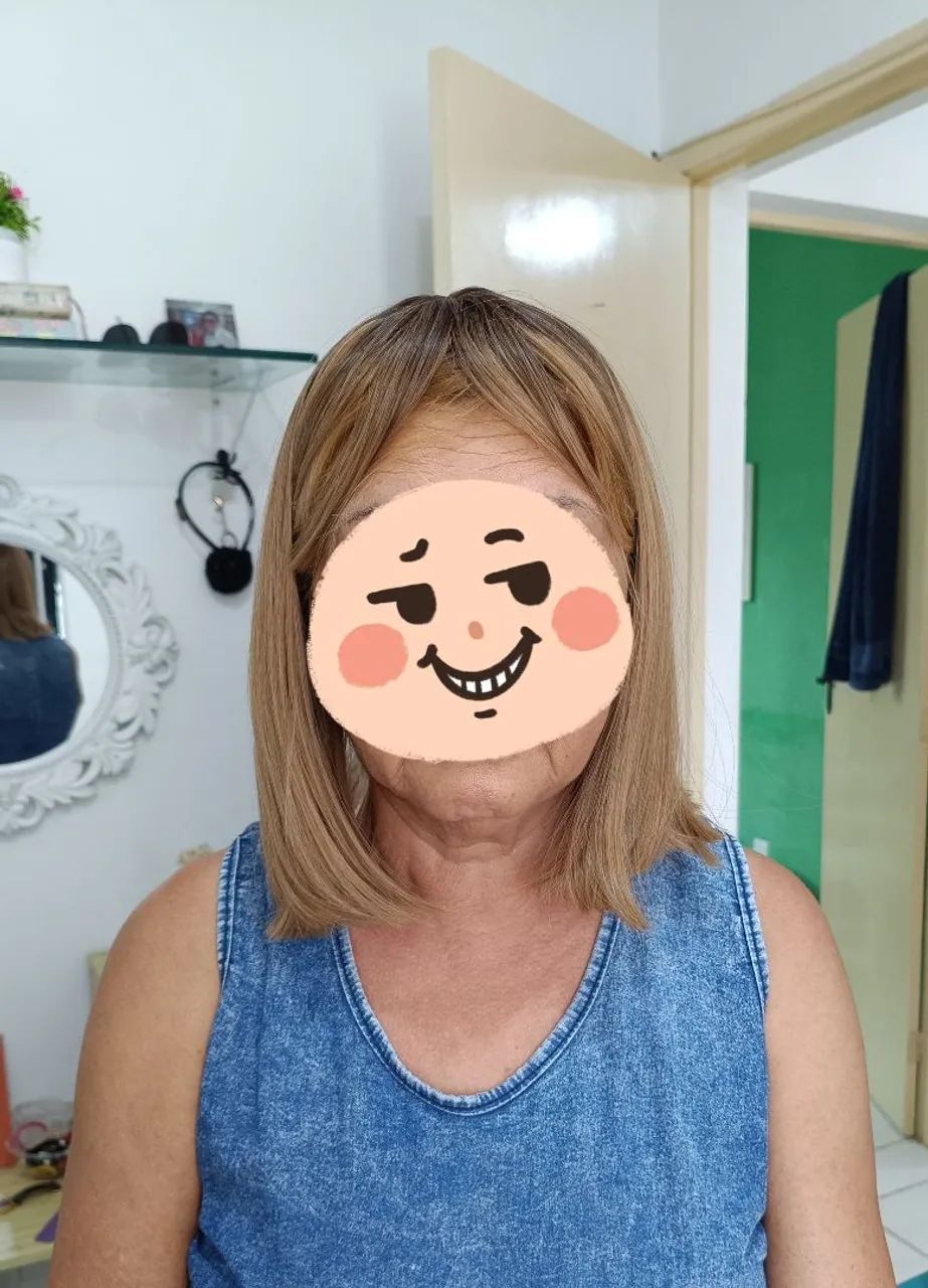 Topo de cabelo orgânico - Foto 4