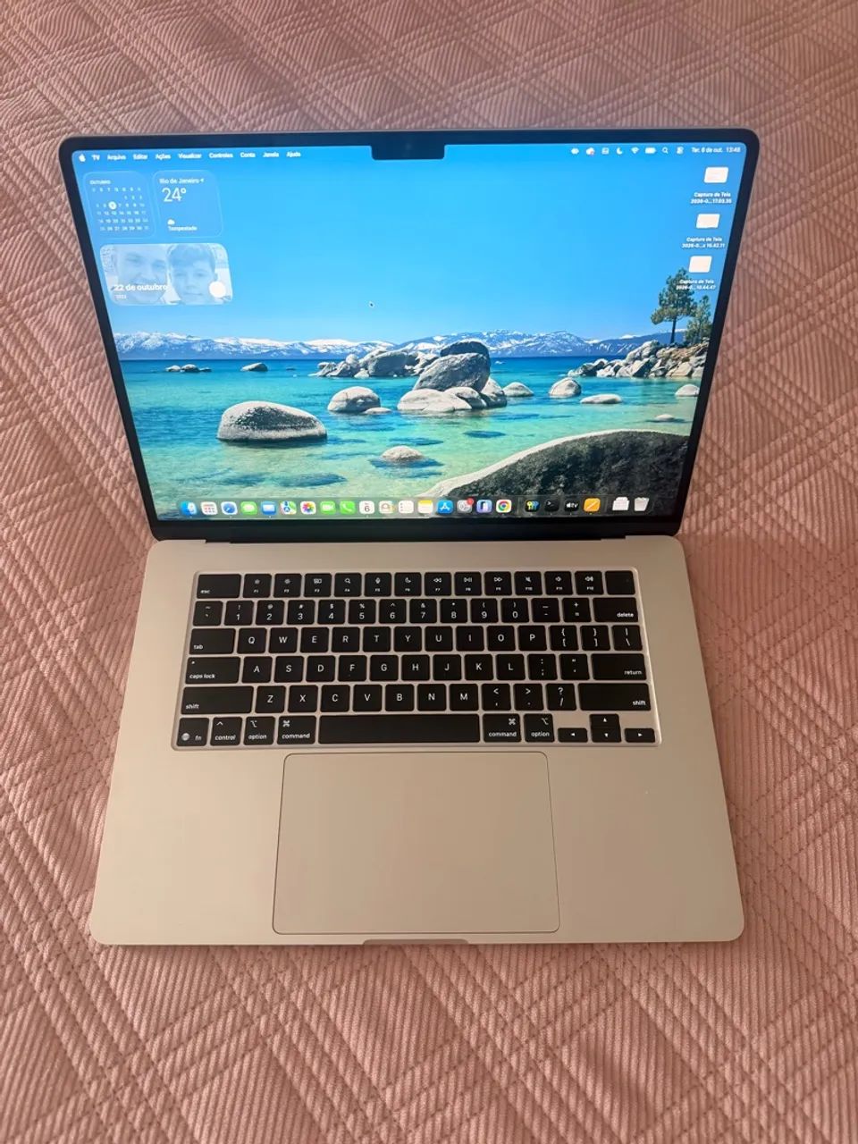 Mac book novo M4, 15