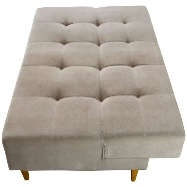 Receba amanhã! Sofá Cama Dallas Ref.48 1,81 m Linho - Foto 4