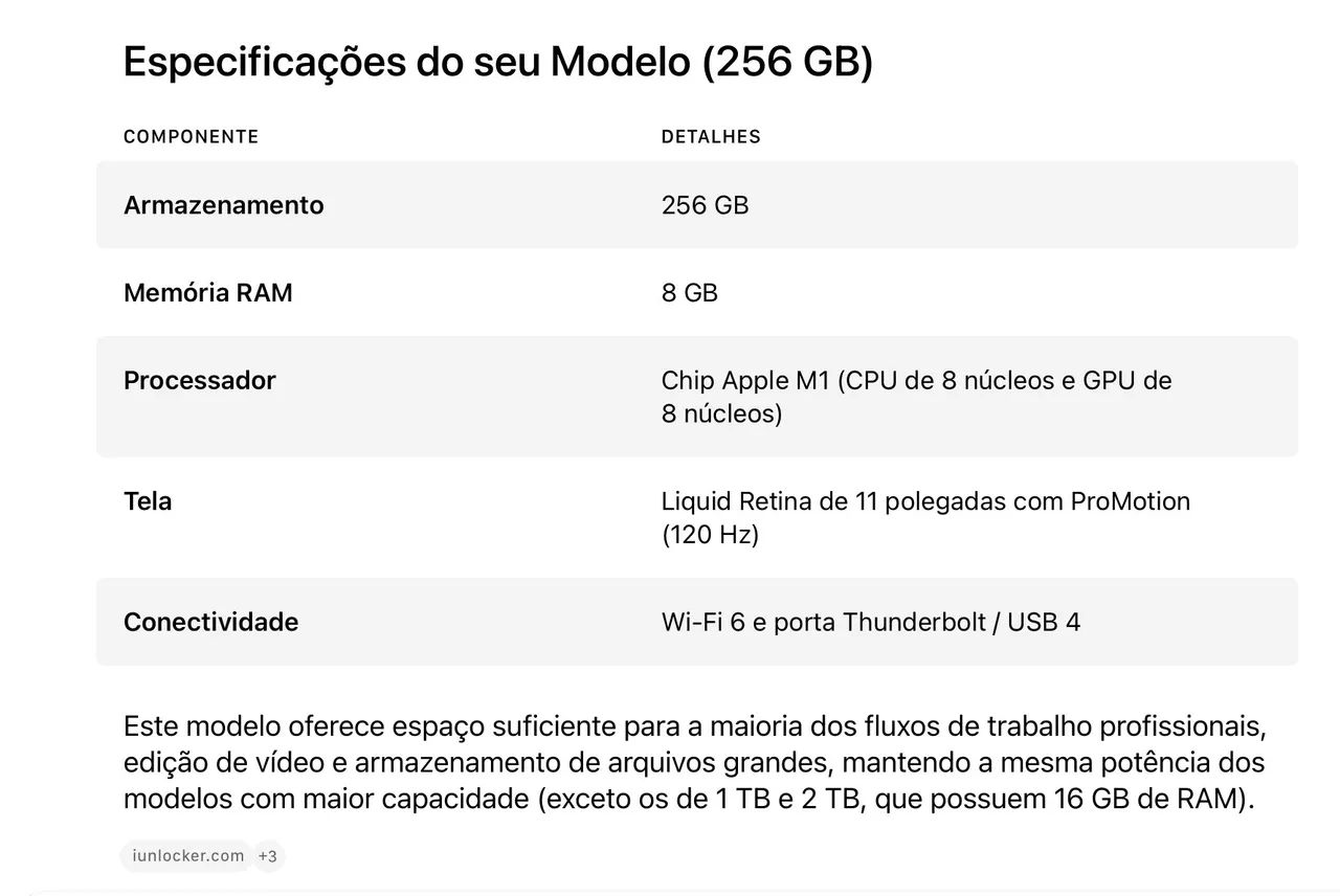 Apple iPad Pro 11 - 3° geração com Apple Pencil, Magic Mouse e capa com teclado - Foto 5