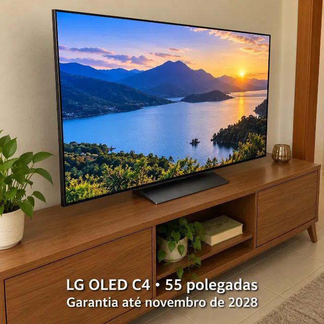 Tv OLED Lg C4 55 Polegadas - Garantia até Novembro de 2028 - Foto 3