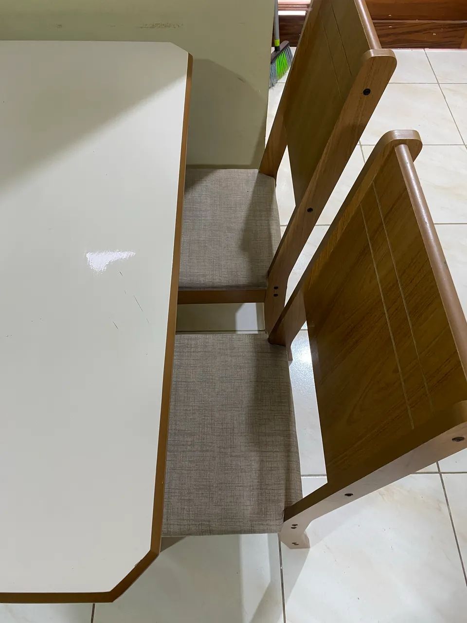 Vendo mesa Mdf semi nova perfeito estado - Foto 2