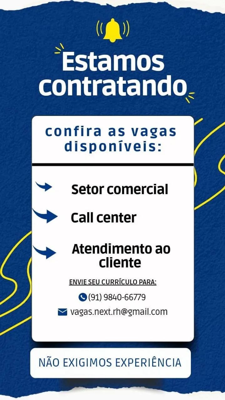 VENDAS, CALL CENTER E ATENDIMENTO AO CLIENTE.