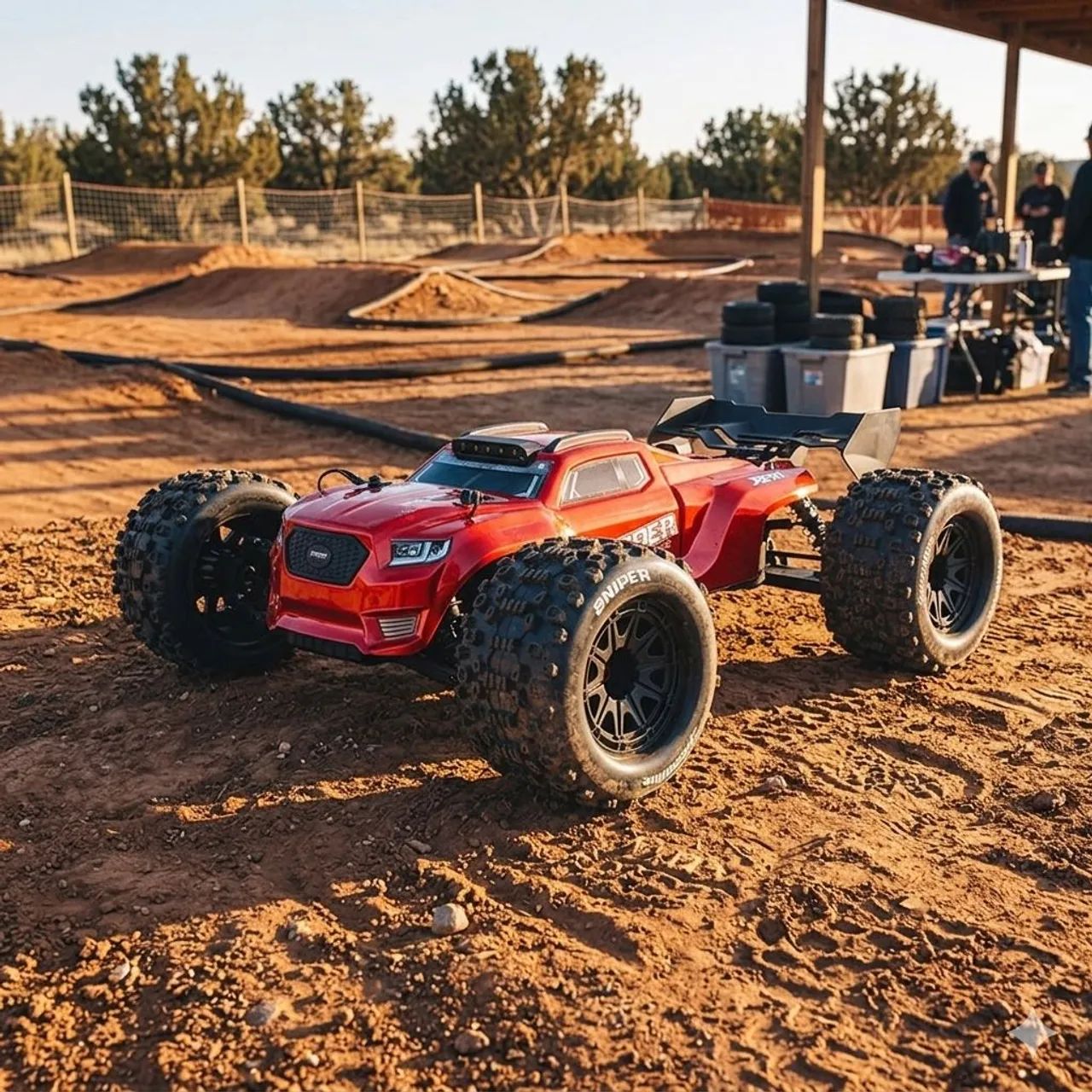 Automodelo 1/10 Truggy Sniper 3S completo novo sem uso promoção 