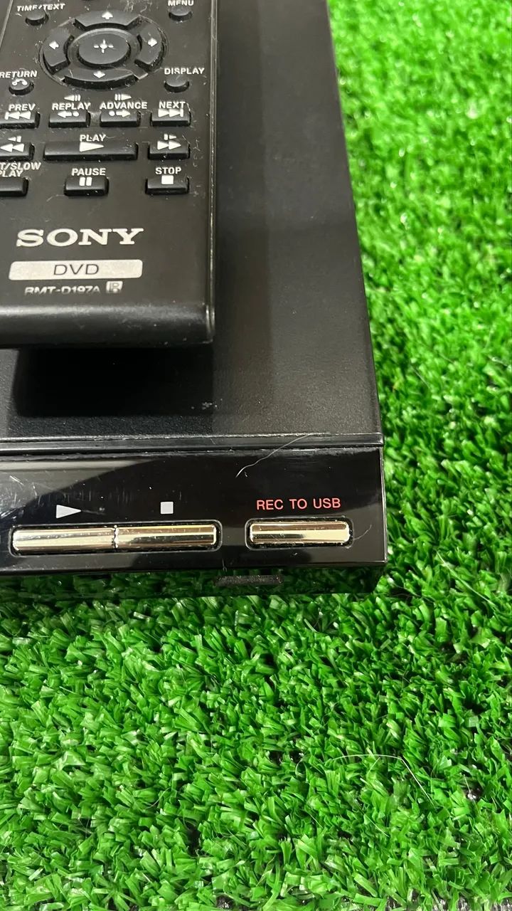 Reprodutor CD/DVD Sony DVP-SR750HP grava de  CD/DVD para USB PenDrive - Foto 2