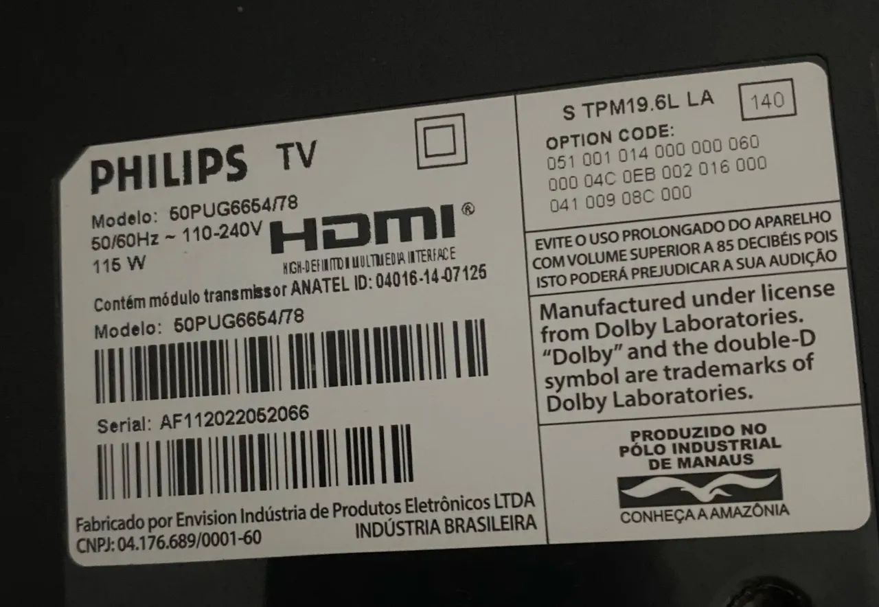 Tv Philips 50 Polegadas - Foto 2