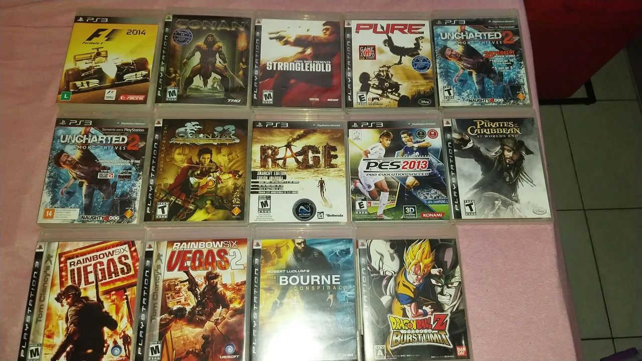 Combo jogos ps3
