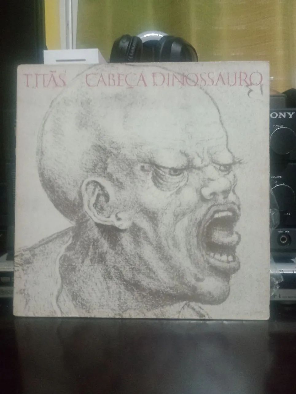 TITÃS - CABEÇA DINOSSAURO (1986) Impecável 