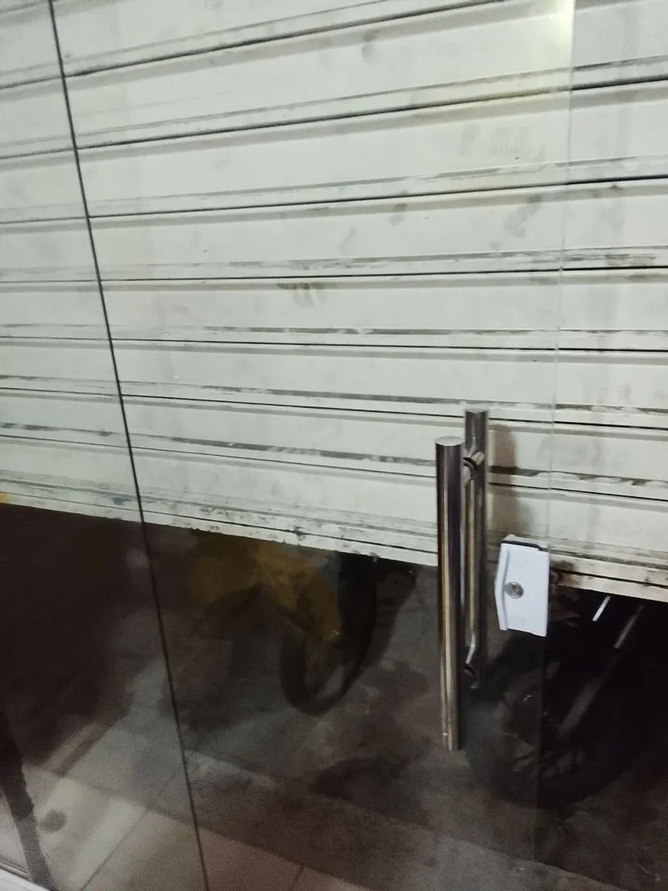 Glass Door 2.40H/2.20W with Stainless Steel Handle