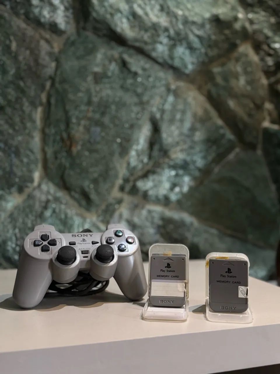 PlayStation 1 Fat Original (Com Caixa, Comando e Memory Cards) - Foto 2