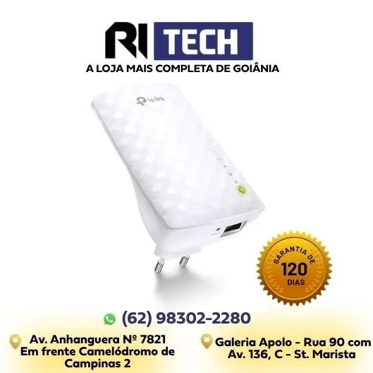 Extensor de sinal TP-Link RE200 AC750 Dual Band Extens OneMesh