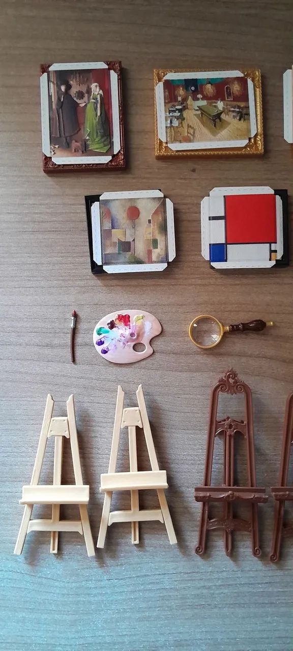 Zuru Mini Brands Create Masterpieces- Kit com Quadros e Acessórios  - Foto 3