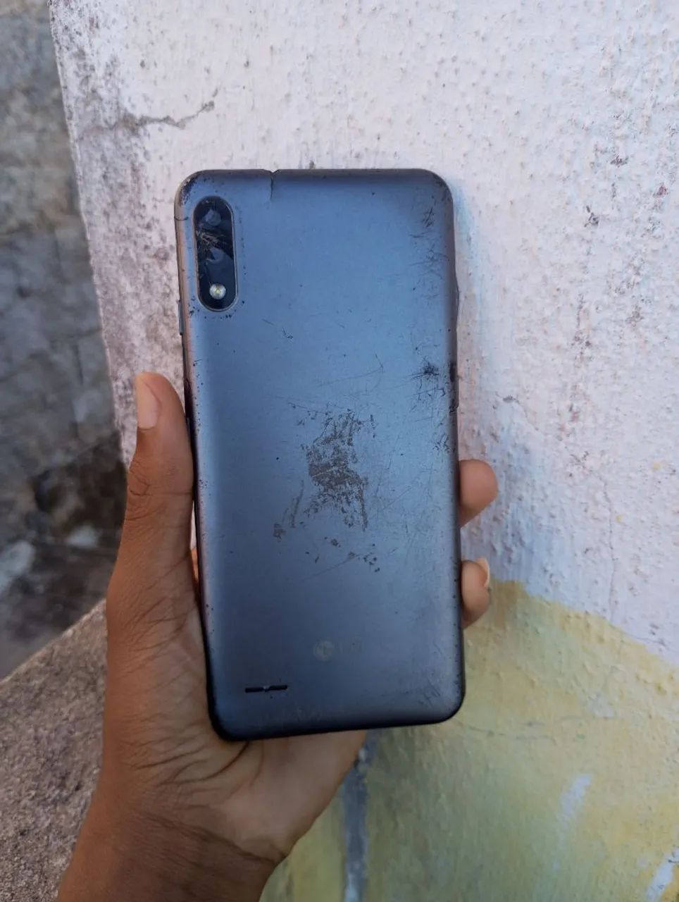 LG-k22 <br>Cor/cinza<br>Câmera dupla traseira de 13MP e 2MP - Foto 2